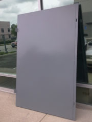 sheet metal locker door