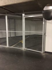 Storage Locker Fence & Gate