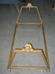 Draw drum base gold finish