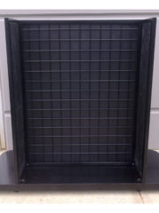 RPU accessory cart black finish